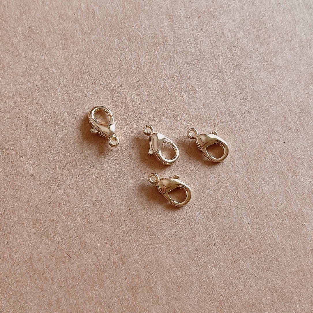 Jasmmeggy 水晶花飾品手作材料｜手作串珠｜飾品配件 龍蝦扣