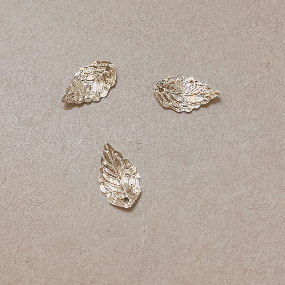 Jasmmeggy 水晶花飾品手作材料｜手作串珠｜飾品配件 葉子