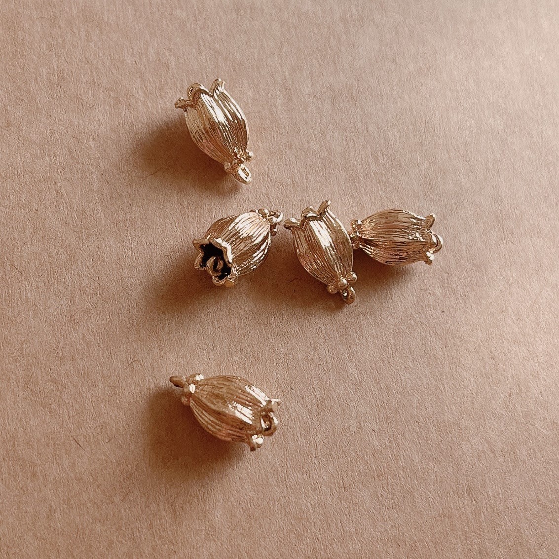 Jasmmeggy 水晶花飾品手作材料｜手作串珠｜飾品配件 鈴蘭