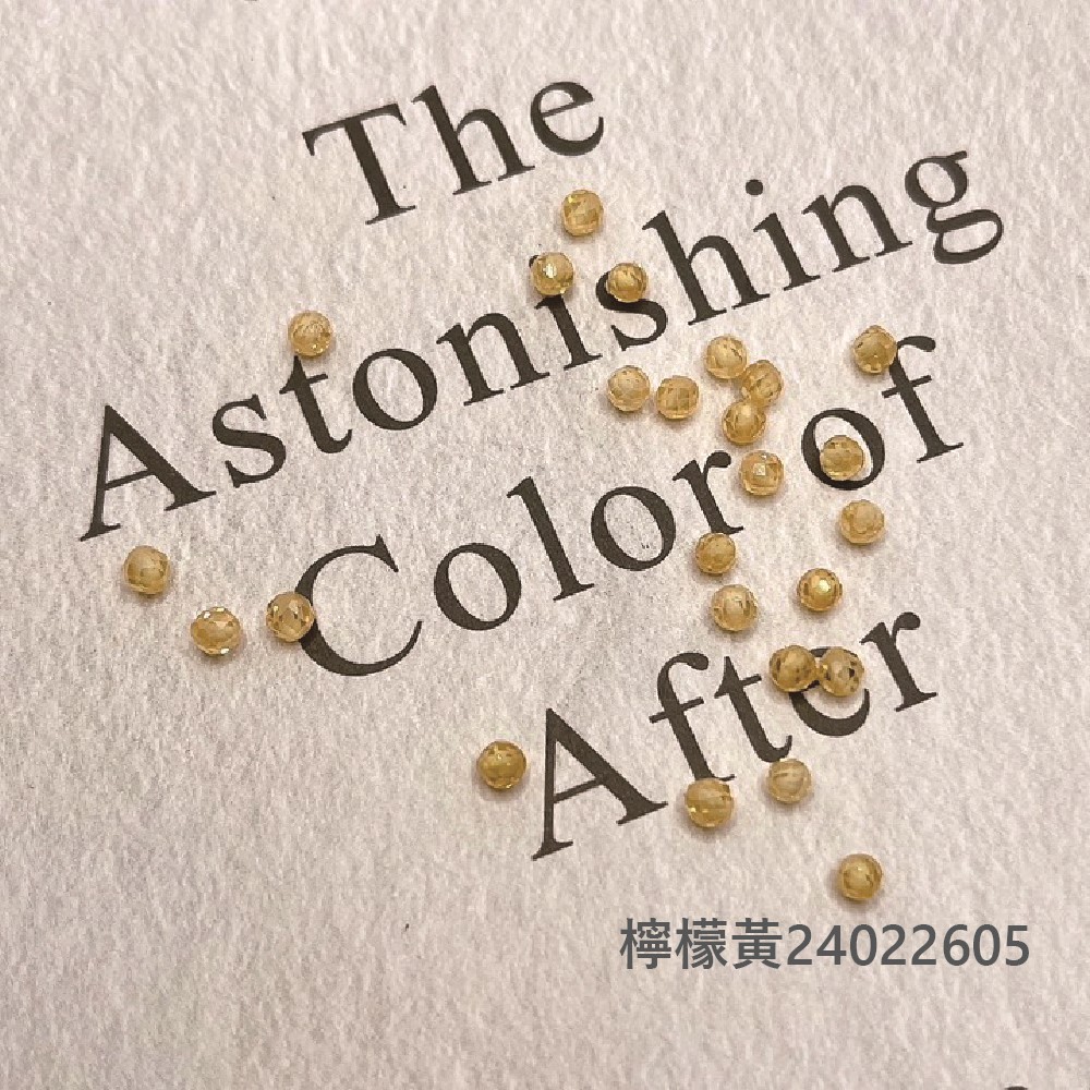 Jasmmeggy 水晶花飾品手作材料｜手作串珠｜飾品配件，閃亮鋯石切面珠