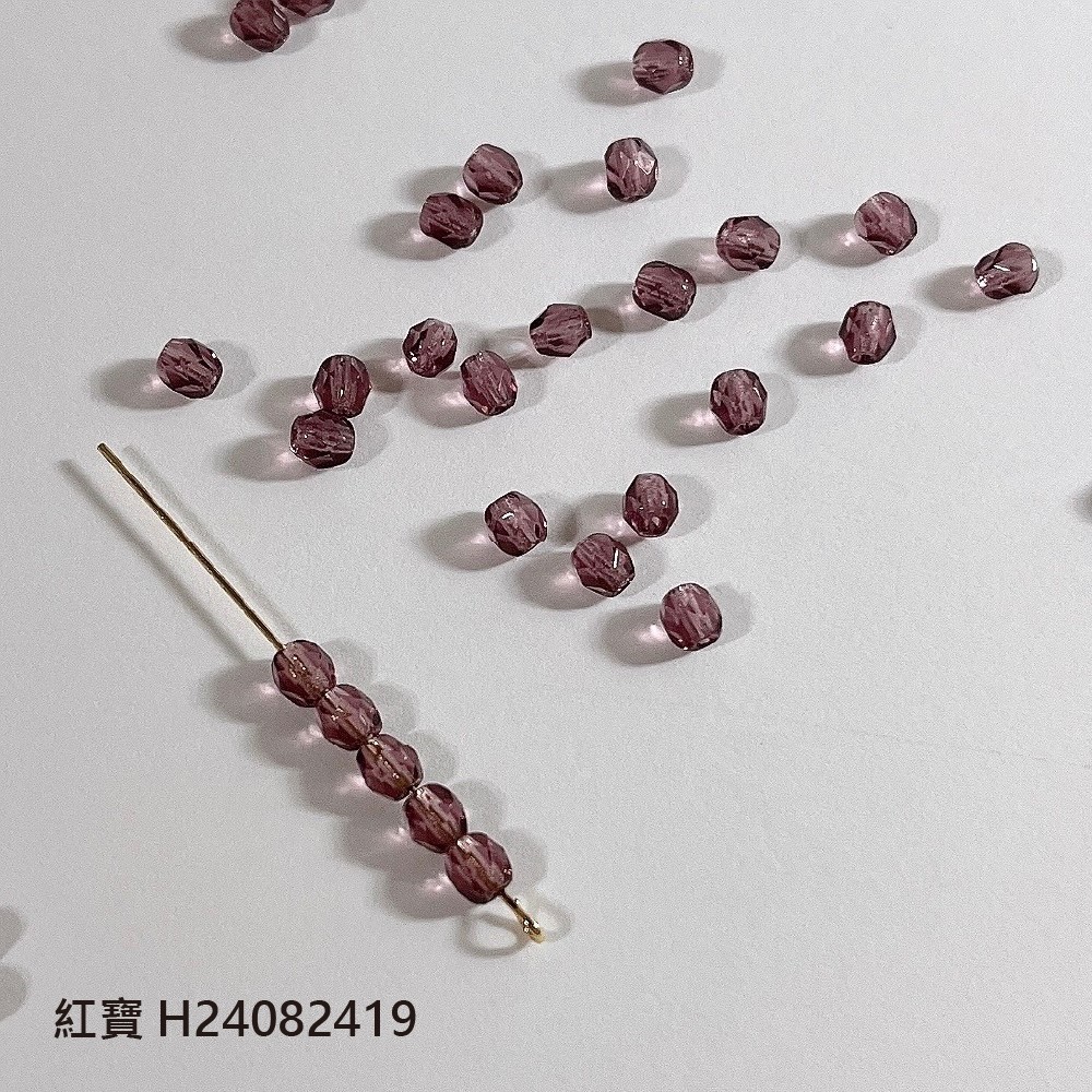 Jasmmeggy 水晶花飾品手作材料｜手作串珠｜飾品配件，捷克火磨珠