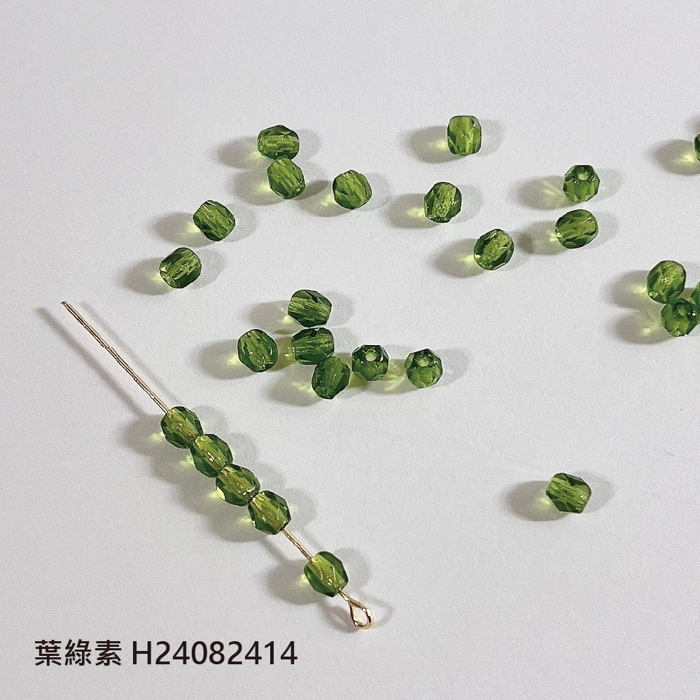 Jasmmeggy 水晶花飾品手作材料｜手作串珠｜飾品配件，捷克火磨珠
