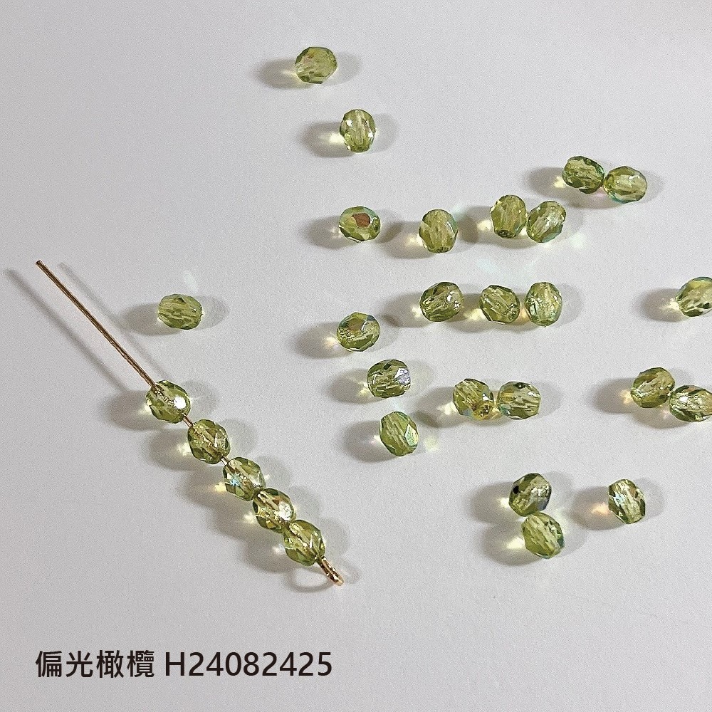 Jasmmeggy 水晶花飾品手作材料｜手作串珠｜飾品配件，捷克火磨珠