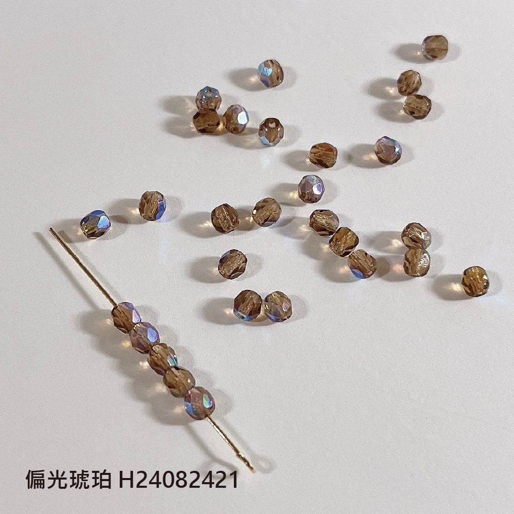 Jasmmeggy 水晶花飾品手作材料｜手作串珠｜飾品配件，捷克火磨珠