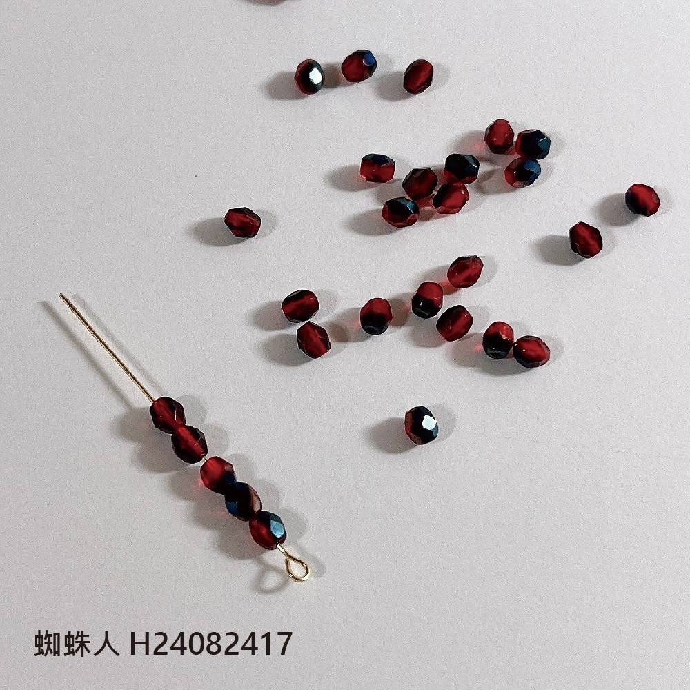 Jasmmeggy 水晶花飾品手作材料｜手作串珠｜飾品配件，捷克火磨珠