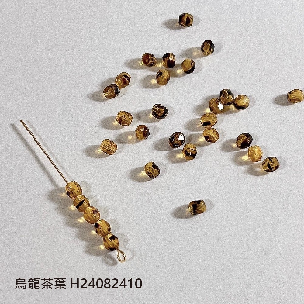 Jasmmeggy 水晶花飾品手作材料｜手作串珠｜飾品配件，捷克火磨珠