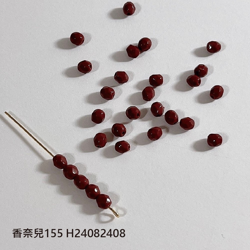 Jasmmeggy 水晶花飾品手作材料｜手作串珠｜飾品配件，捷克火磨珠