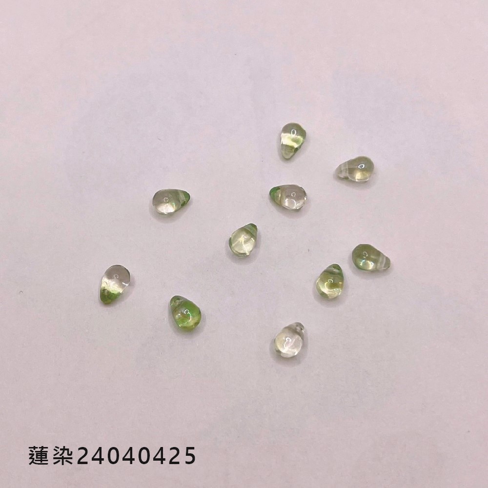 Jasmmeggy 水晶花飾品手作材料｜手作串珠｜飾品配件 水滴捷克珠