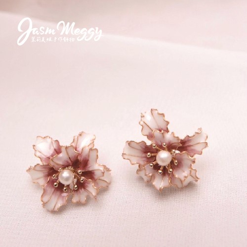 Jasmmeggy 茉莉美姬水晶花手作飾品 藝の珠戒指