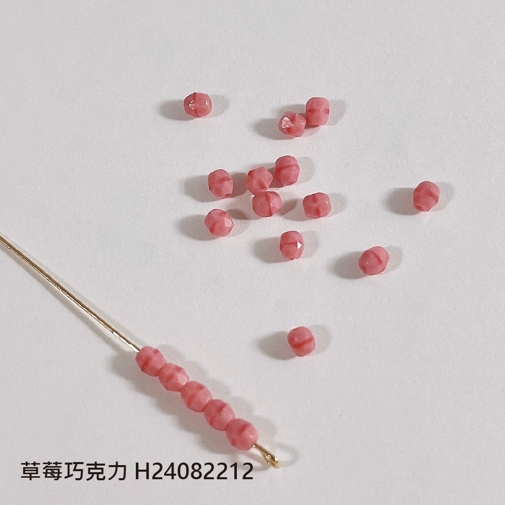Jasmmeggy 水晶花飾品手作材料｜手作串珠｜飾品配件，捷克火磨珠