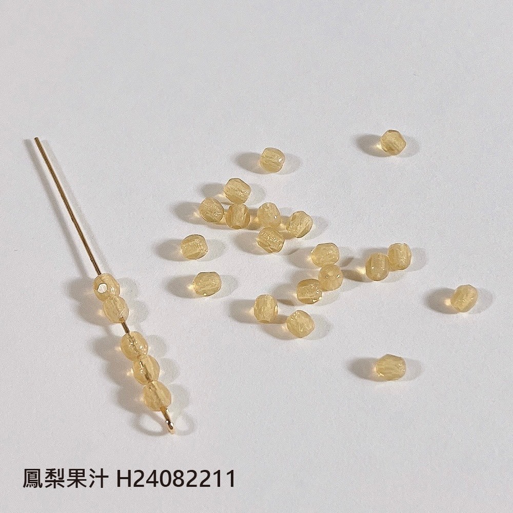 Jasmmeggy 水晶花飾品手作材料｜手作串珠｜飾品配件，捷克火磨珠