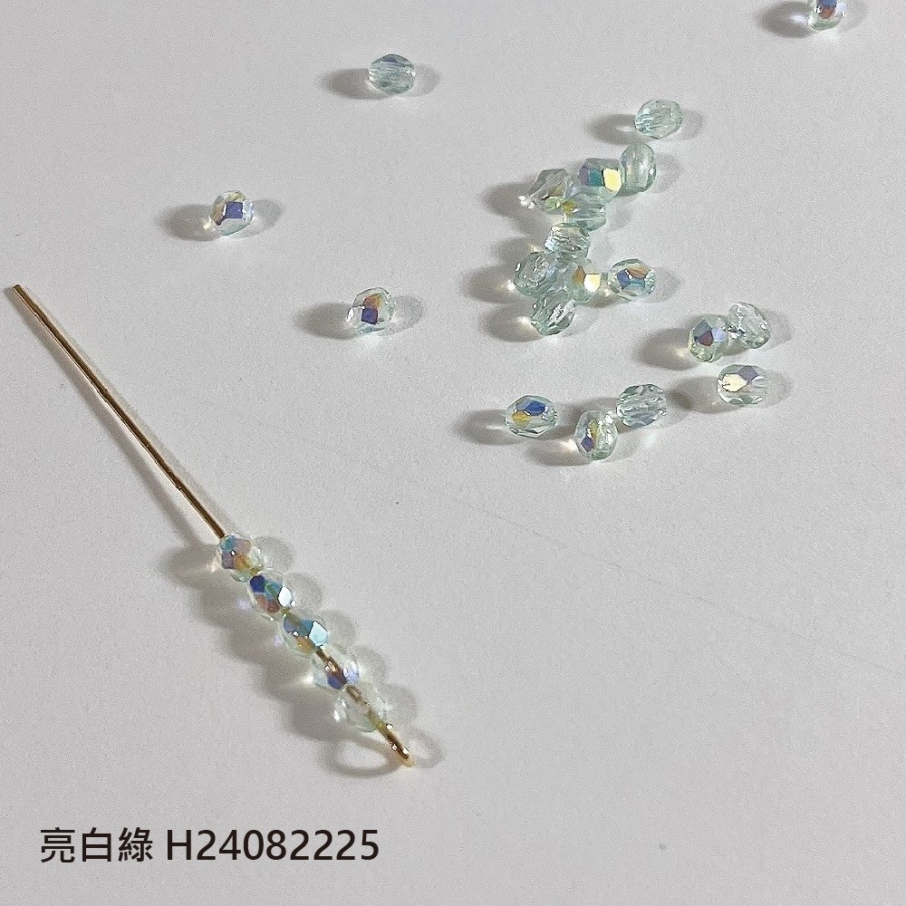 Jasmmeggy 水晶花飾品手作材料｜手作串珠｜飾品配件，捷克火磨珠