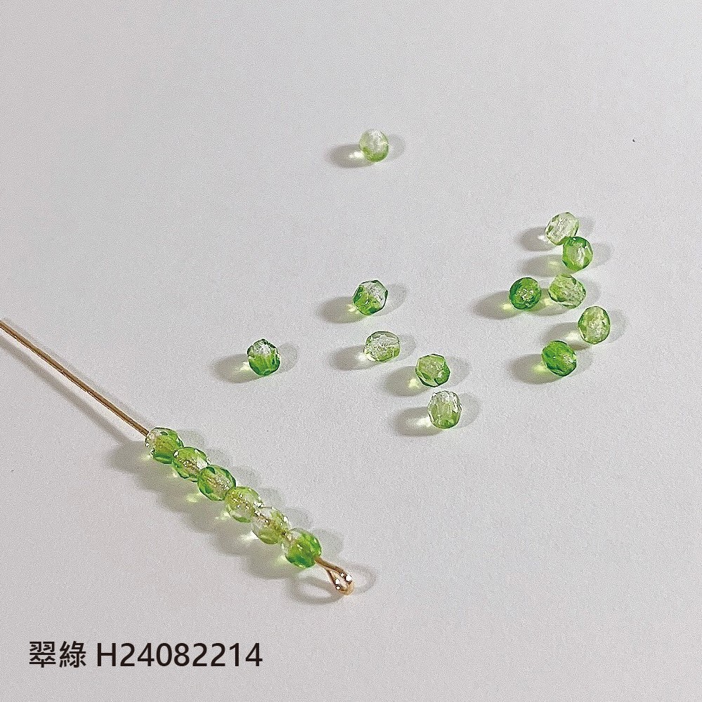 Jasmmeggy 水晶花飾品手作材料｜手作串珠｜飾品配件，捷克火磨珠