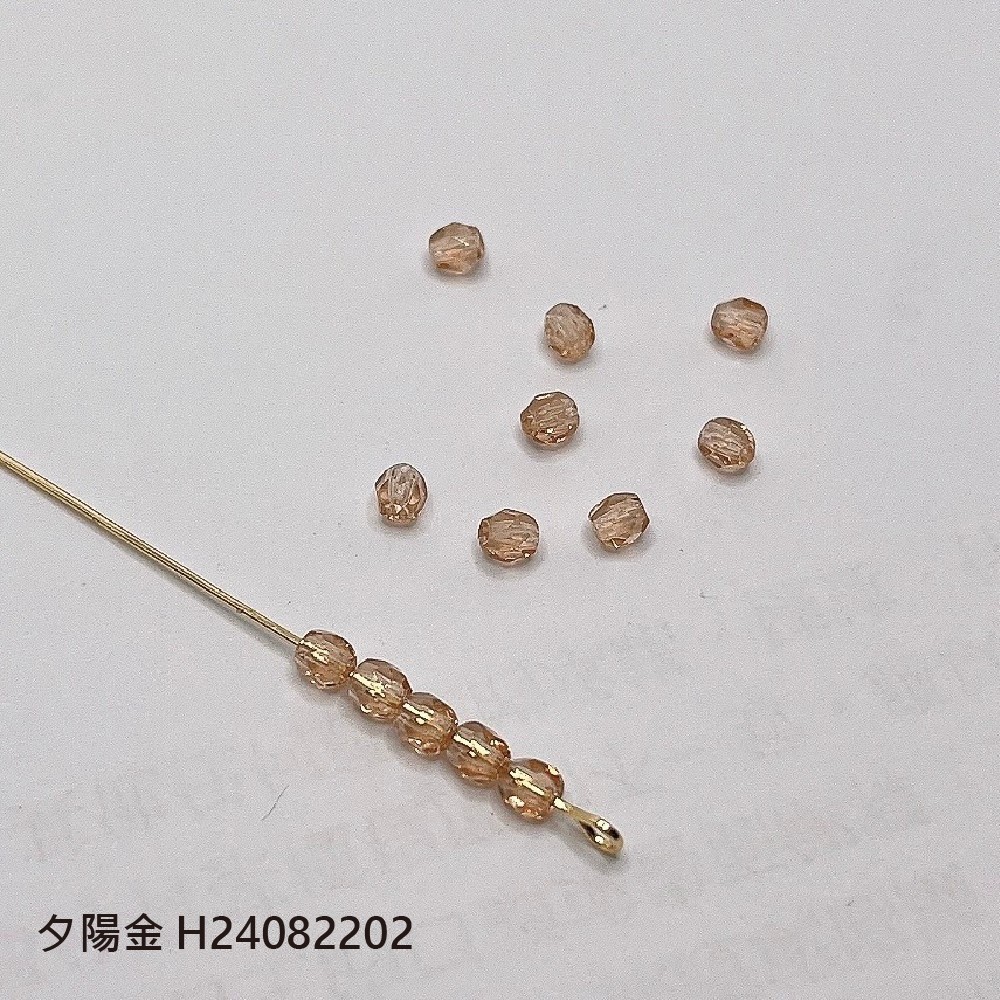 Jasmmeggy 水晶花飾品手作材料｜手作串珠｜飾品配件，捷克火磨珠