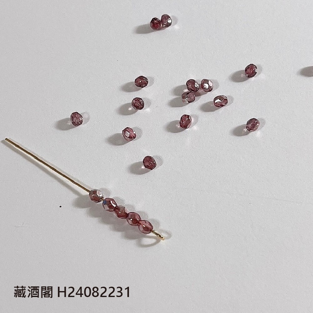 Jasmmeggy 水晶花飾品手作材料｜手作串珠｜飾品配件，捷克火磨珠