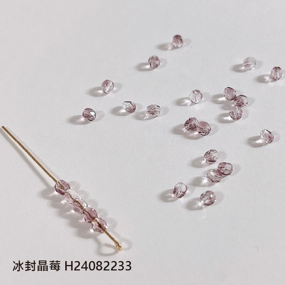 Jasmmeggy 水晶花飾品手作材料｜手作串珠｜飾品配件，捷克火磨珠