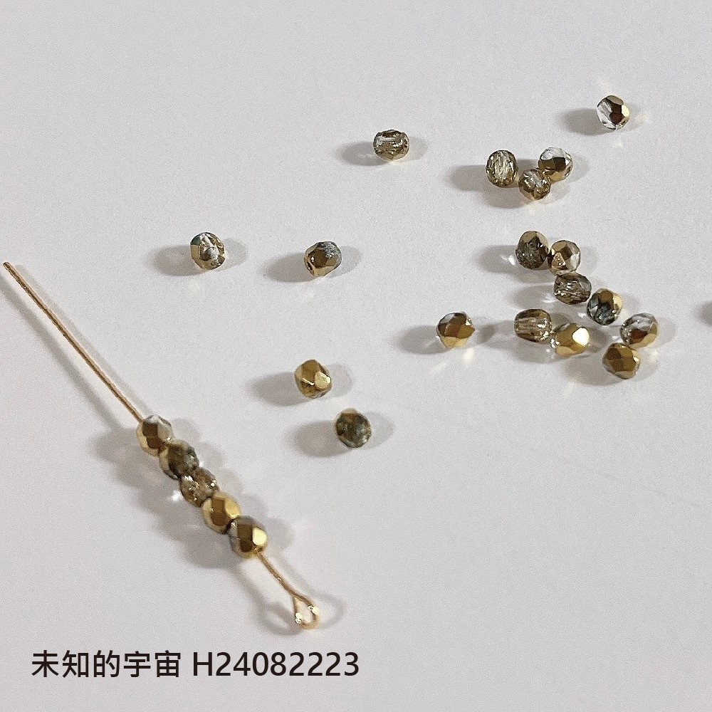 Jasmmeggy 水晶花飾品手作材料｜手作串珠｜飾品配件，捷克火磨珠