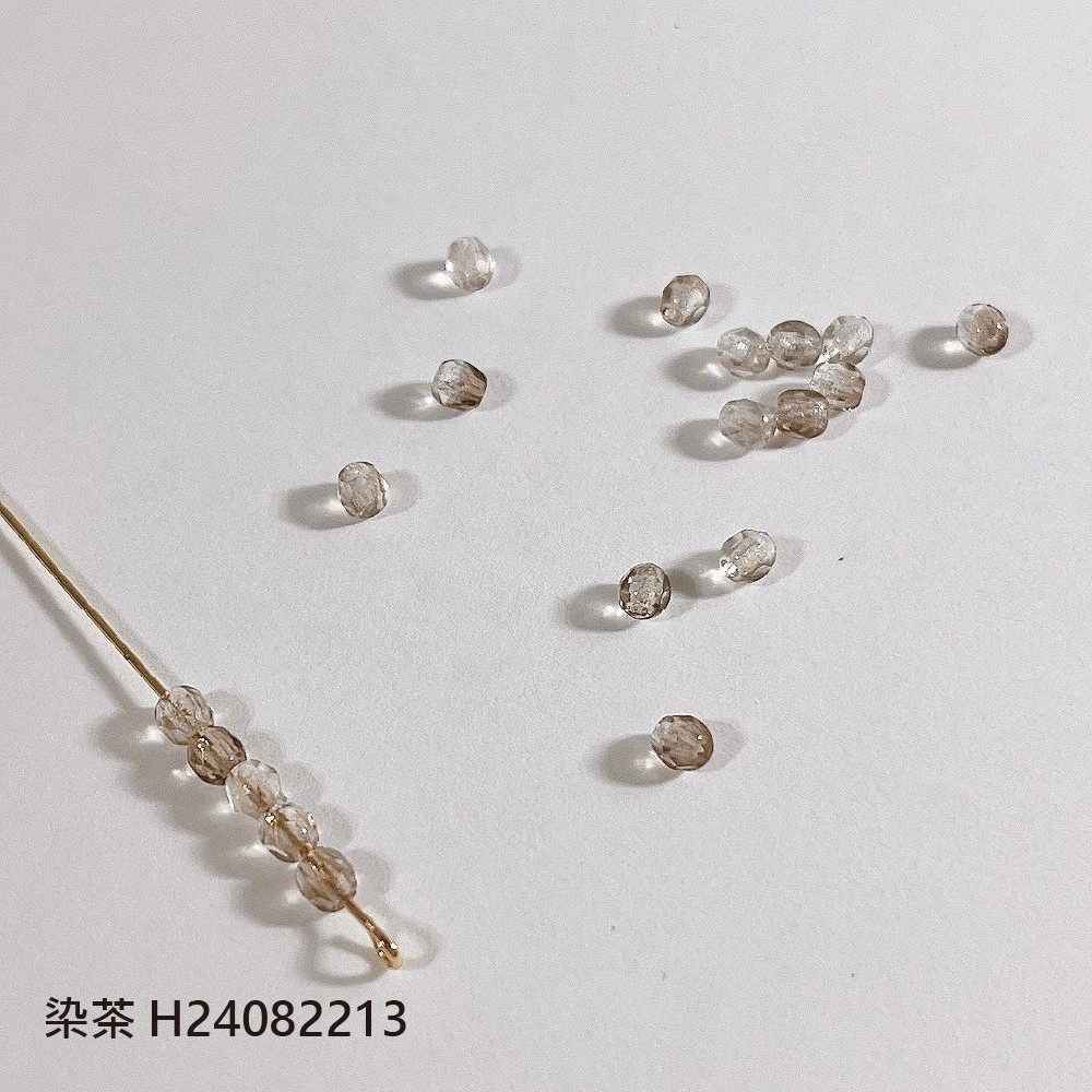 Jasmmeggy 水晶花飾品手作材料｜手作串珠｜飾品配件，捷克火磨珠