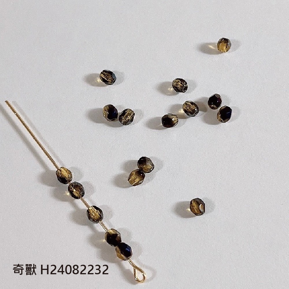 Jasmmeggy 水晶花飾品手作材料｜手作串珠｜飾品配件，捷克火磨珠
