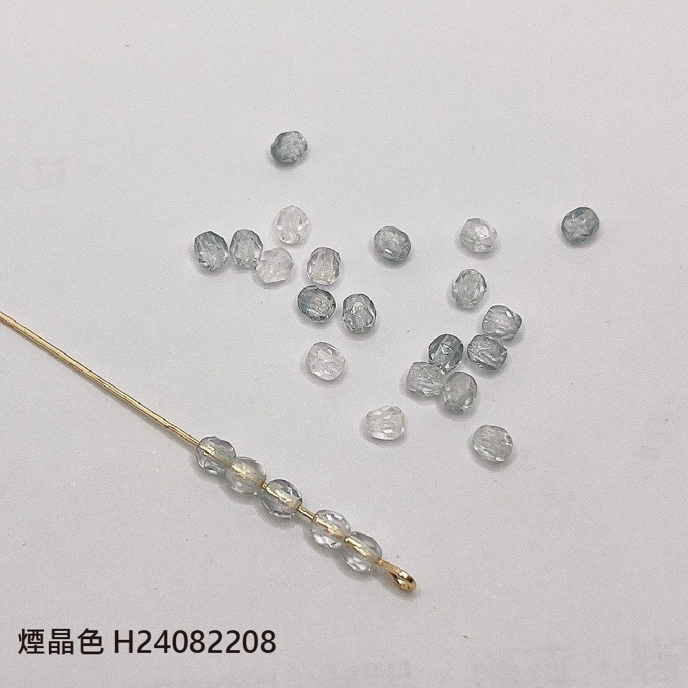 Jasmmeggy 水晶花飾品手作材料｜手作串珠｜飾品配件，捷克火磨珠