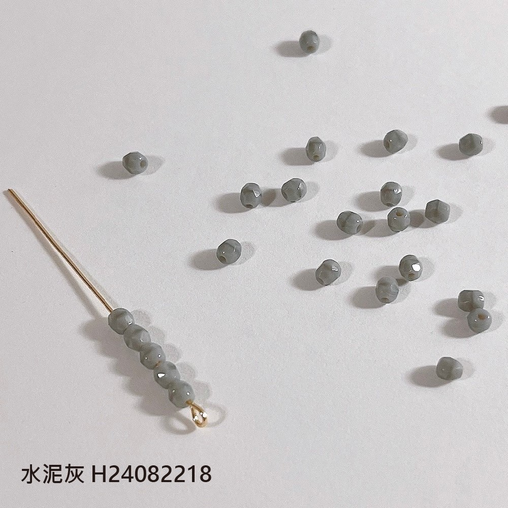 Jasmmeggy 水晶花飾品手作材料｜手作串珠｜飾品配件，捷克火磨珠