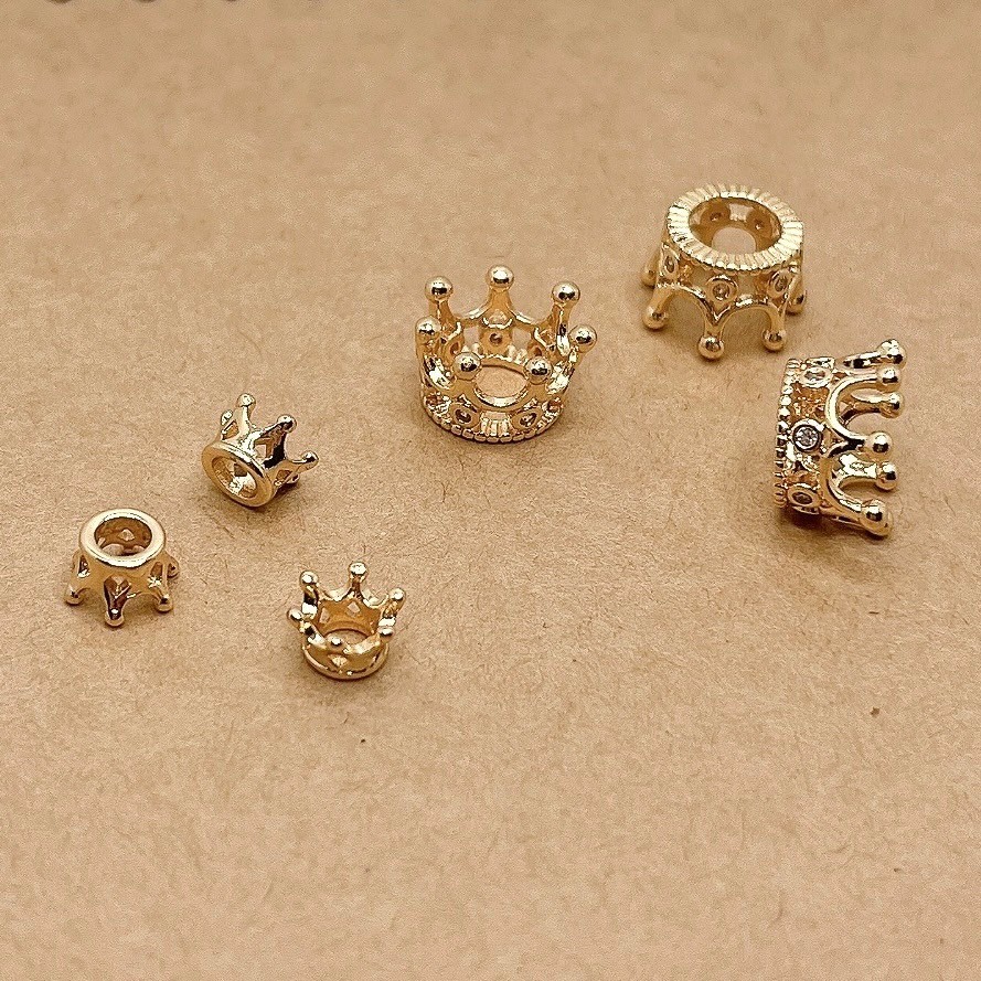 Jasmmeggy 水晶花飾品手作材料｜手作串珠｜飾品配件 國王的花托
