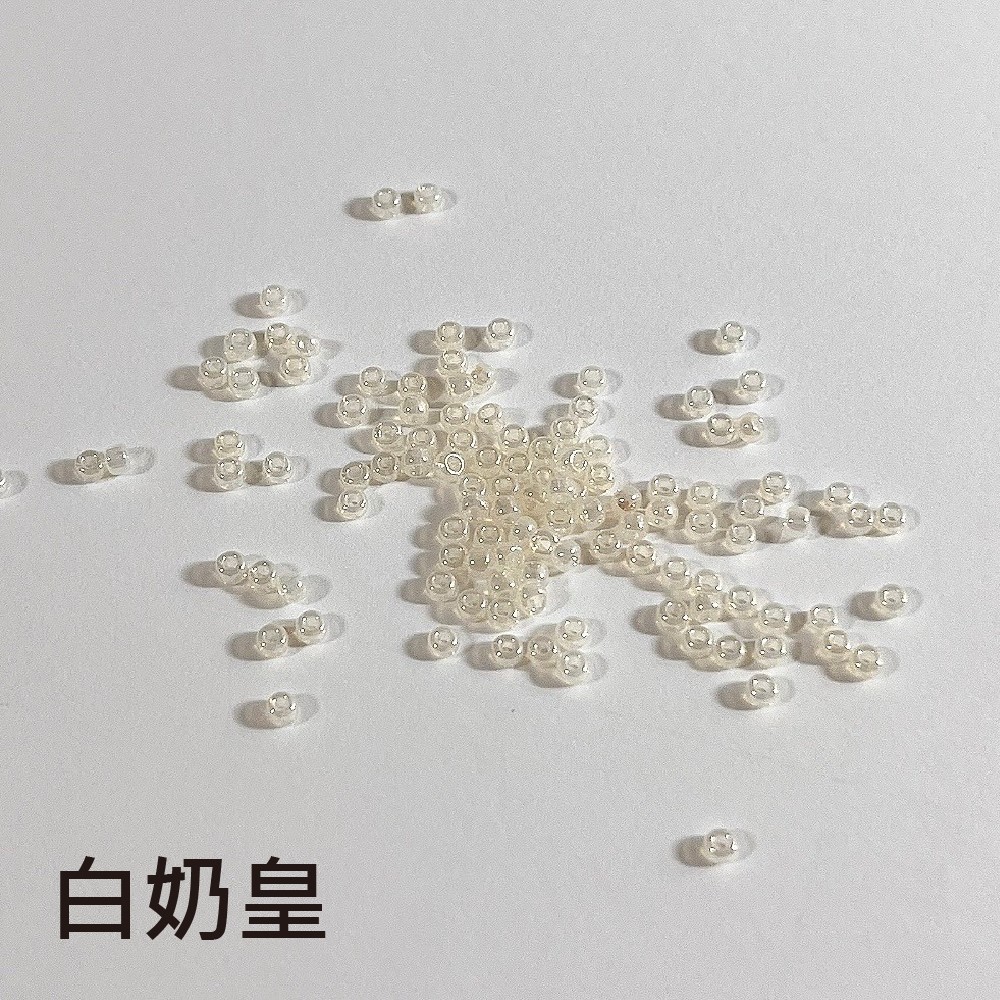 Jasmmeggy 水晶花飾品手作材料｜手作串珠｜飾品配件 《24年9月新進》日本TOHO東寶米珠《奶油色系》