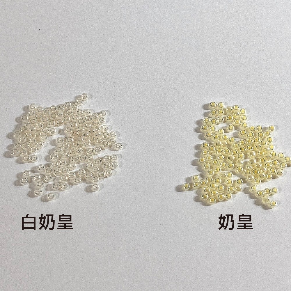 Jasmmeggy 水晶花飾品手作材料｜手作串珠｜飾品配件 《24年9月新進》日本TOHO東寶米珠《奶油色系》