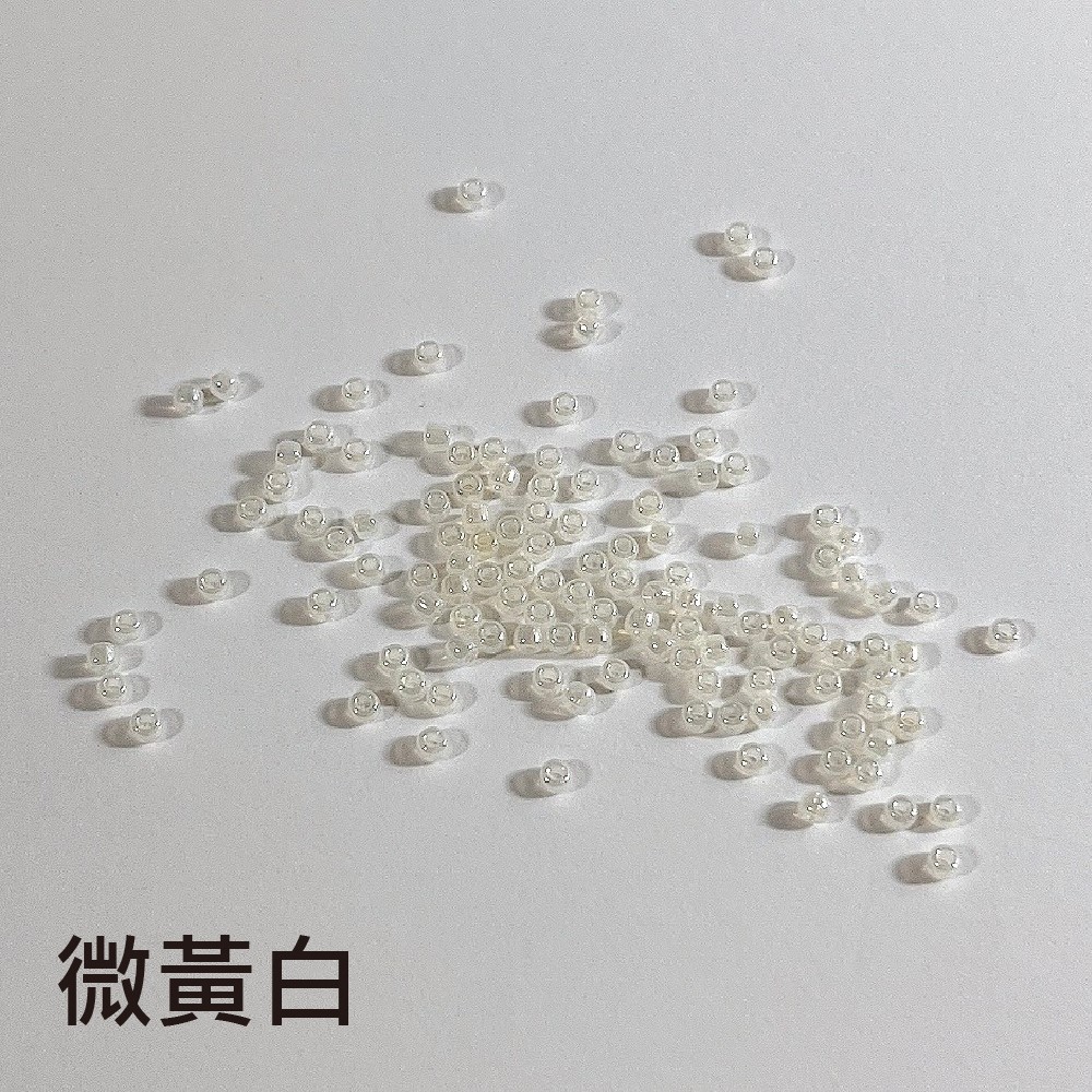 Jasmmeggy 水晶花飾品手作材料｜手作串珠｜飾品配件 《24年9月新進》日本TOHO東寶米珠《奶油色系》