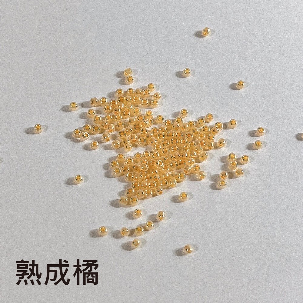 Jasmmeggy 水晶花飾品手作材料｜手作串珠｜飾品配件 《24年9月新進》日本TOHO東寶米珠《奶油色系》