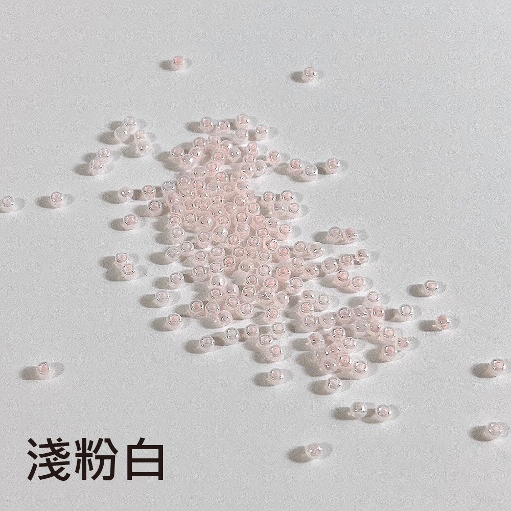 Jasmmeggy 水晶花飾品手作材料｜手作串珠｜飾品配件 《24年9月新進》日本TOHO東寶米珠《奶油色系》